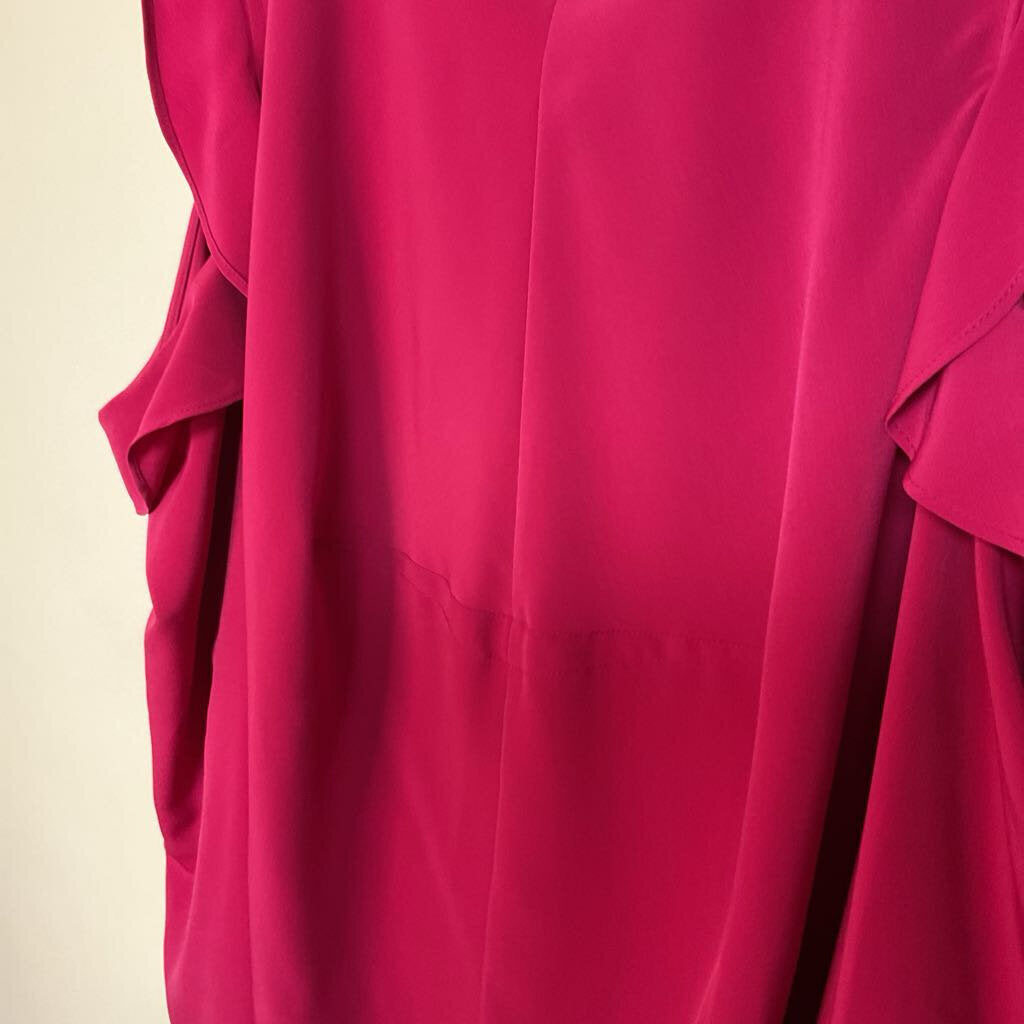 Rachel Roy - 3X - pink cold shoulder long sleeve top