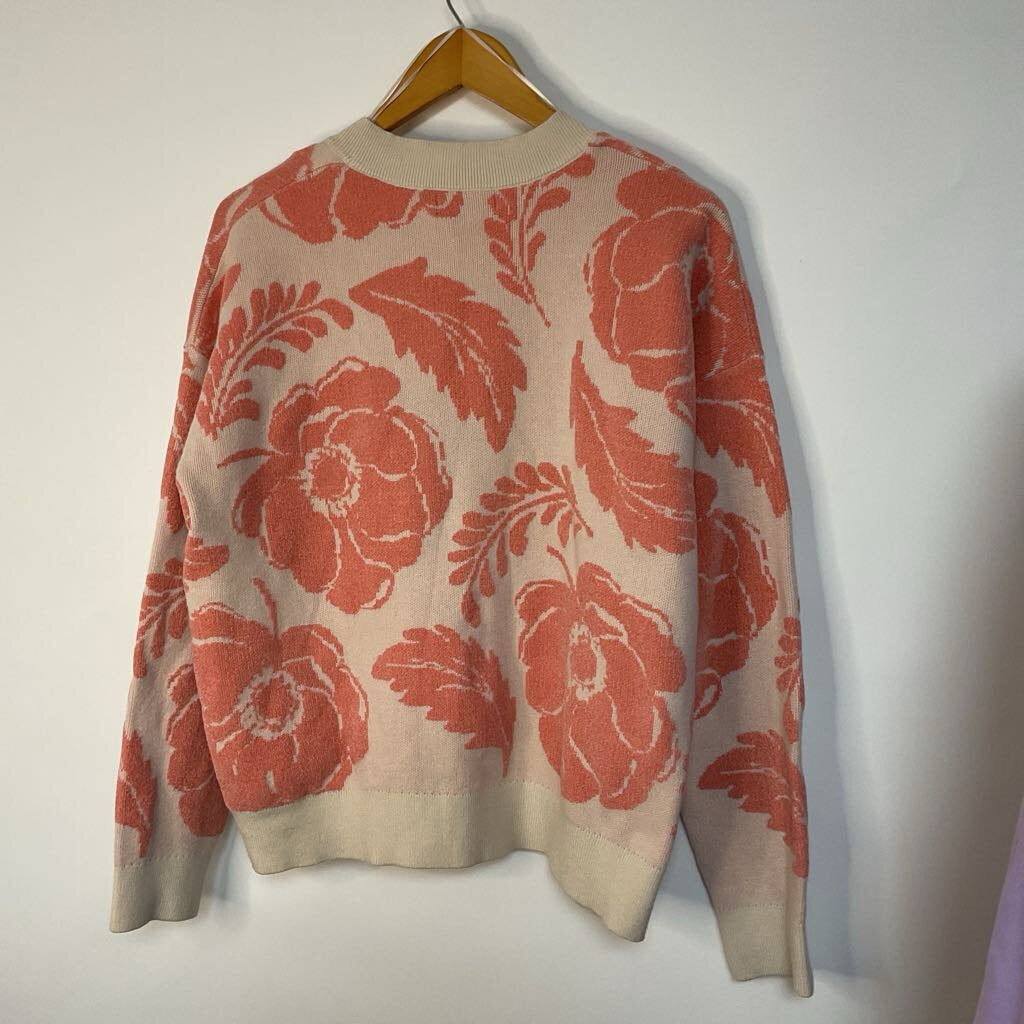 Rachel Zoe - XL creme peach floral