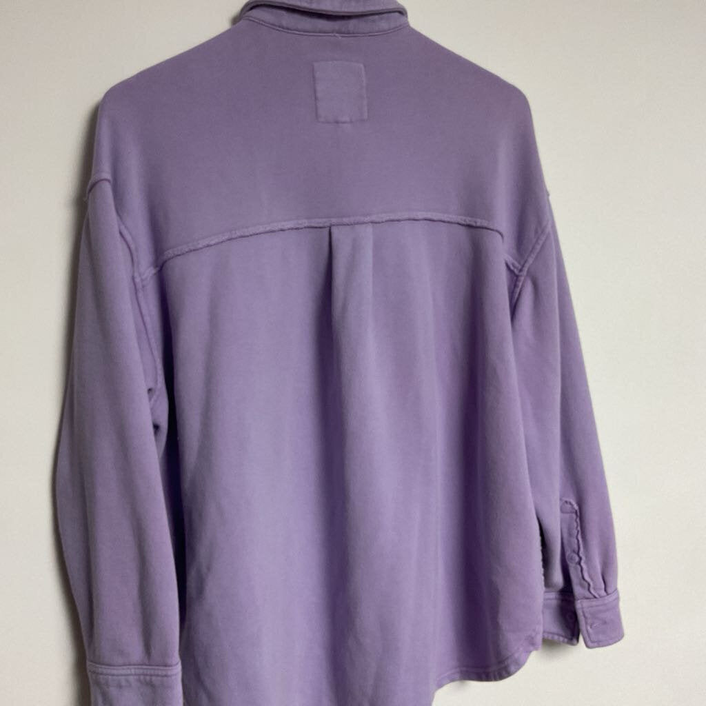 Aerie - S - Purple long sleeve button front