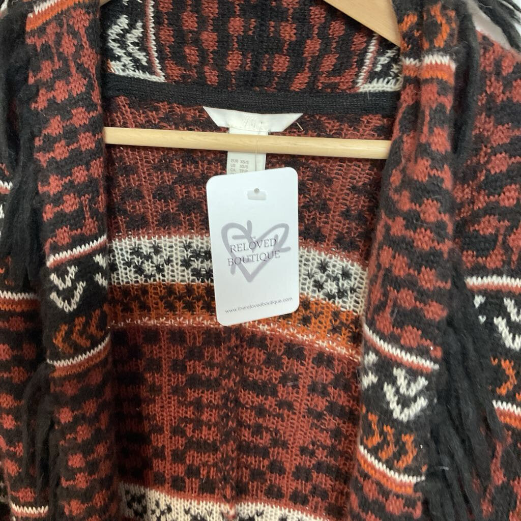 Orange fashion village-OS creme crochet knit