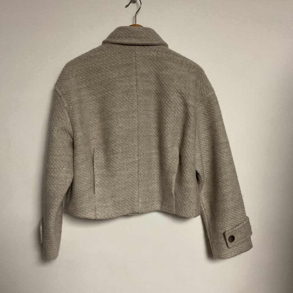 Zara - M - Grey wool blend jacket