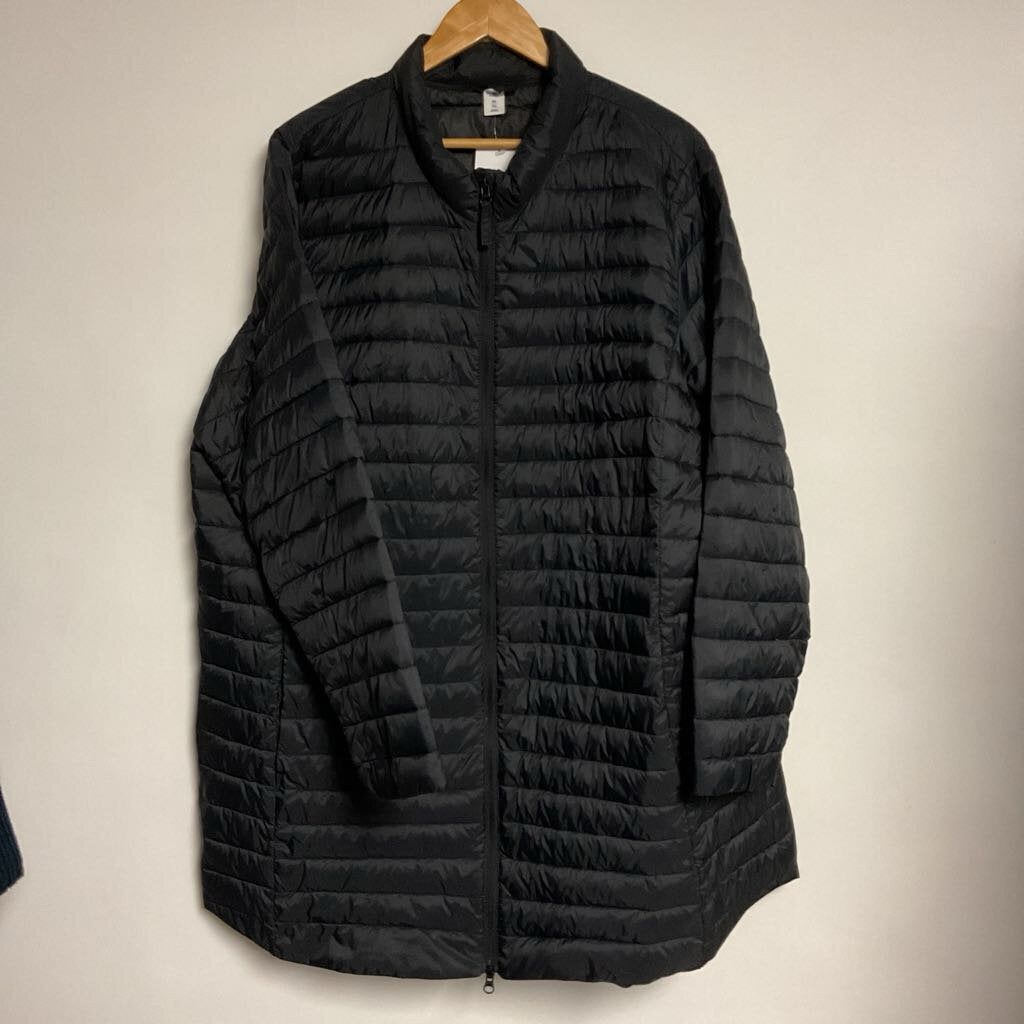Old Navy - XXL - black lightweight puffer coat