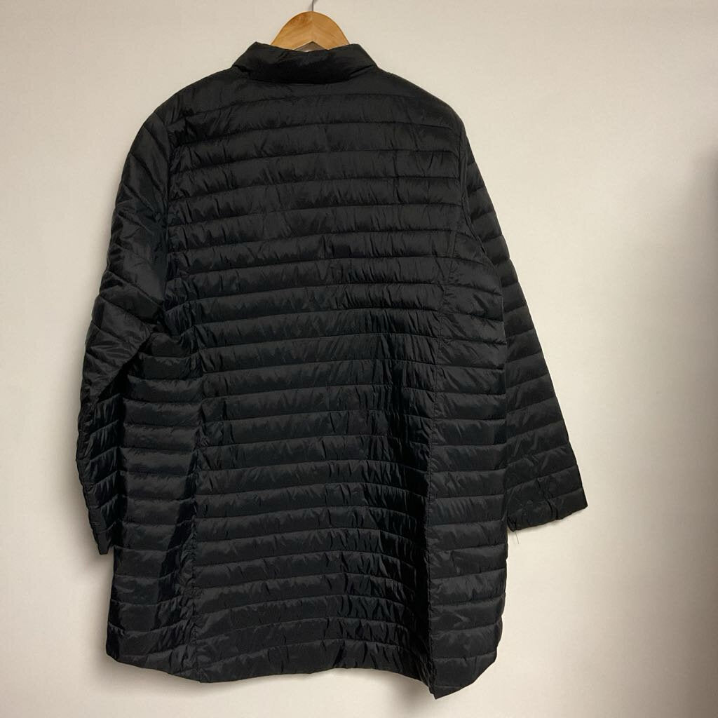 Old Navy - XXL - black lightweight puffer coat