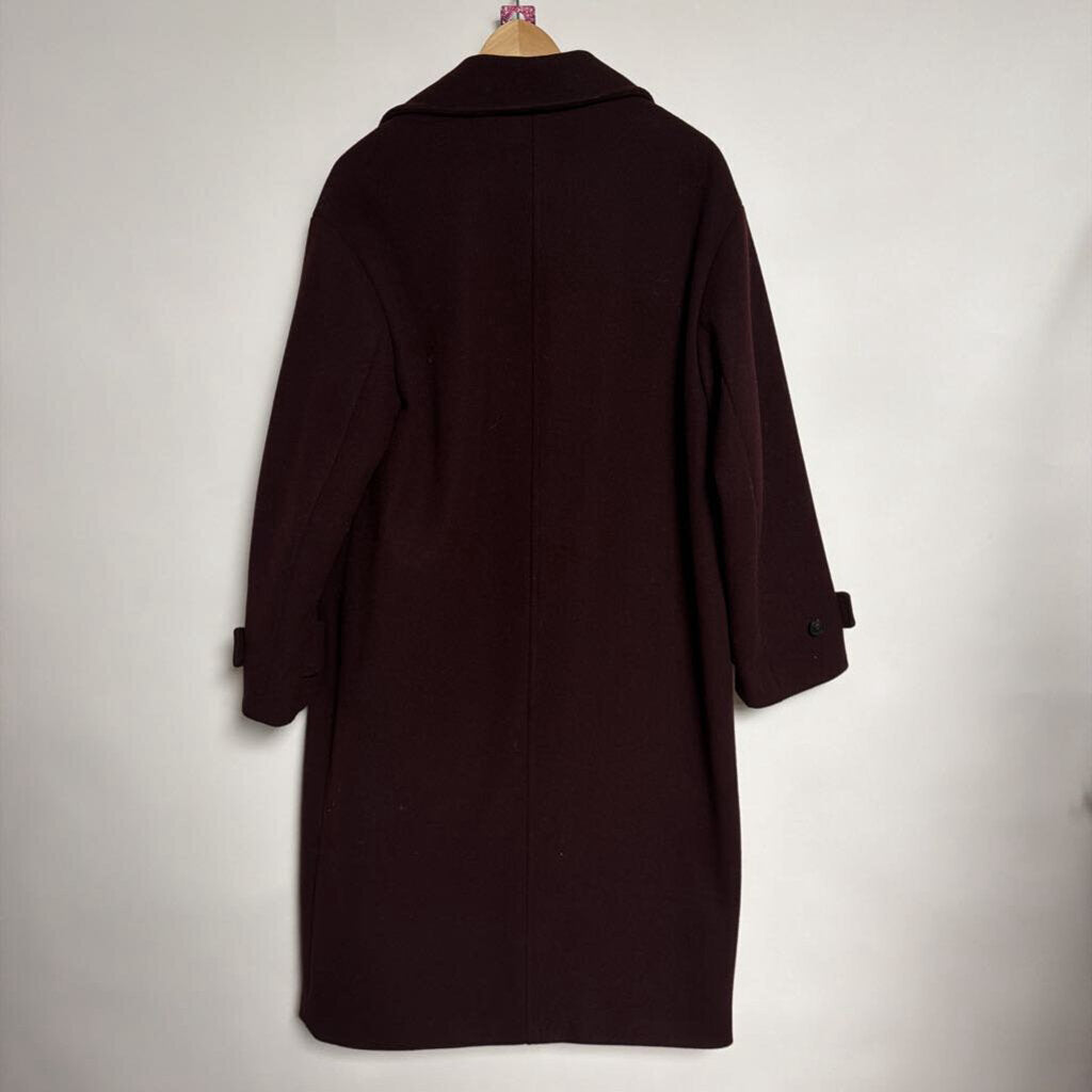 026 Zara - M -  plum coat