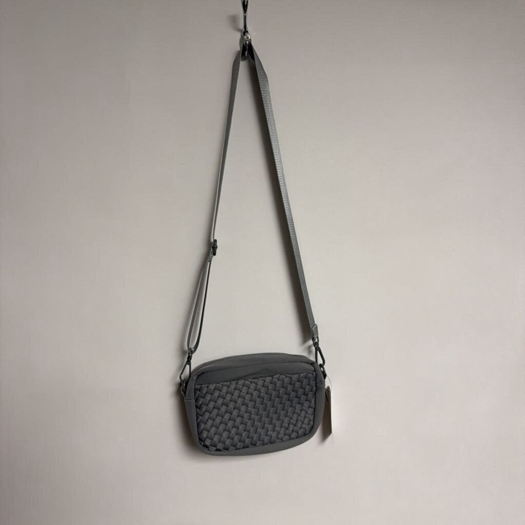 075 Sol Selene - grey weave crossbody