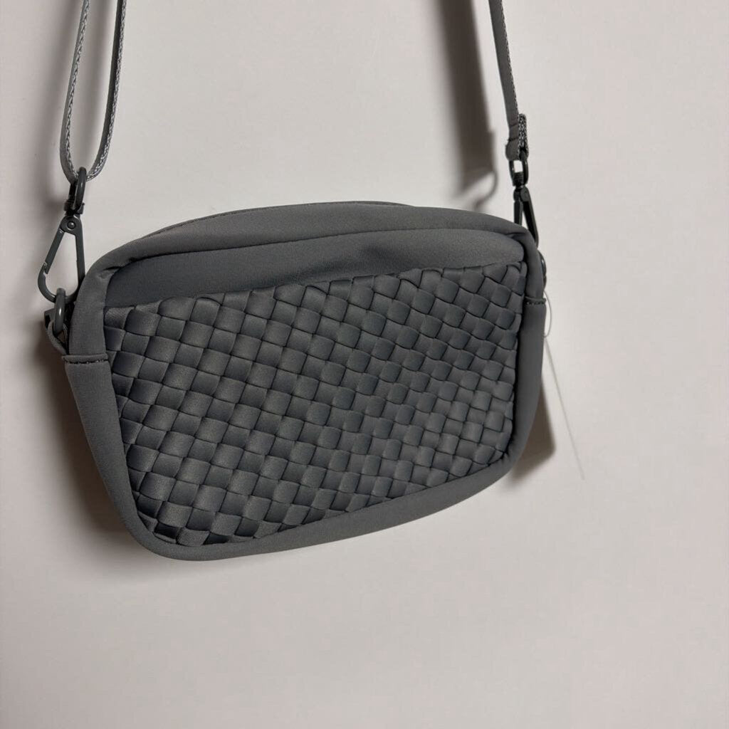 075 Sol Selene - grey weave crossbody